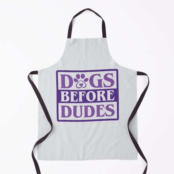 Item preview, Dogs Before Dudes (v2) - Funny pet quotes designed and sold by DebbisPalette.