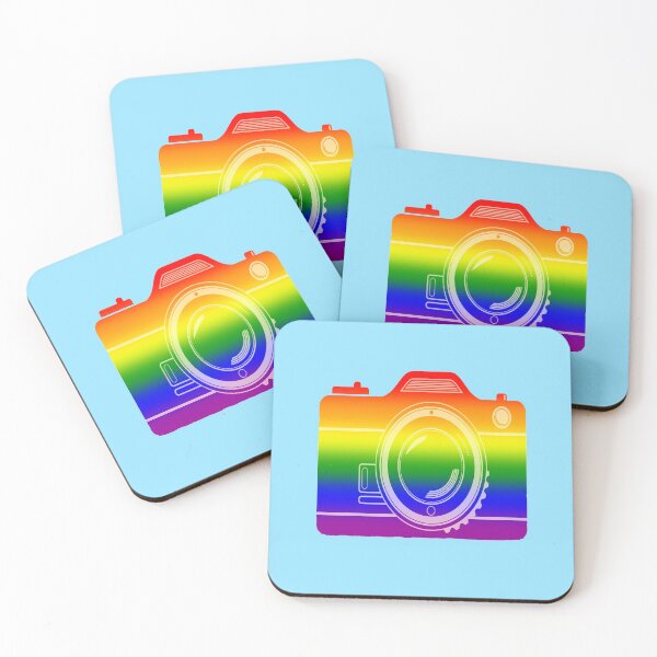 Item preview, Pride Rainbow Camera  designed and sold by Monkey204.