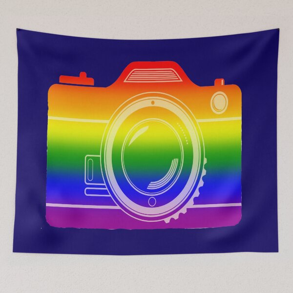 Item preview, Pride Rainbow Camera  designed and sold by Monkey204.