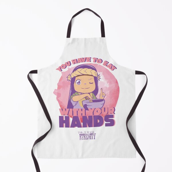 Item preview, TO YOUR ETERNITY: EAT WITH YOUR HANDS (WHITE) designed and sold by FunGangStore.