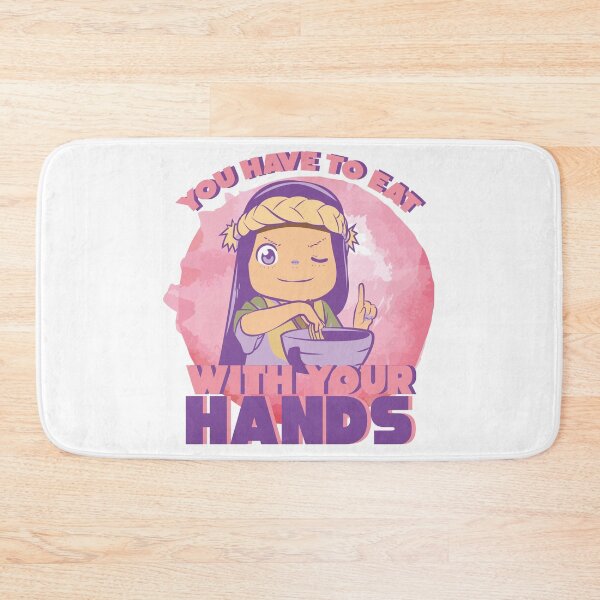 Item preview, TO YOUR ETERNITY: EAT WITH YOUR HANDS (WHITE) designed and sold by FunGangStore.