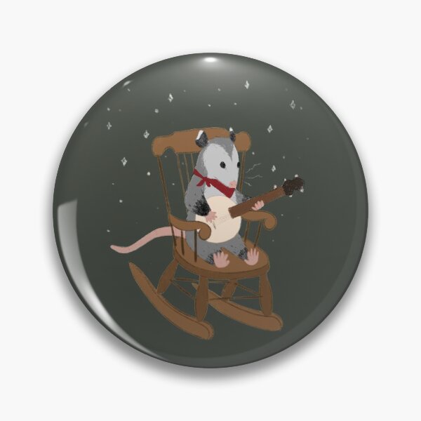 Item preview, Banjo Porch Possum designed and sold by InkAndSwords.