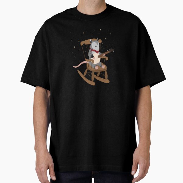 Banjo Porch Possum Oversized T-Shirt