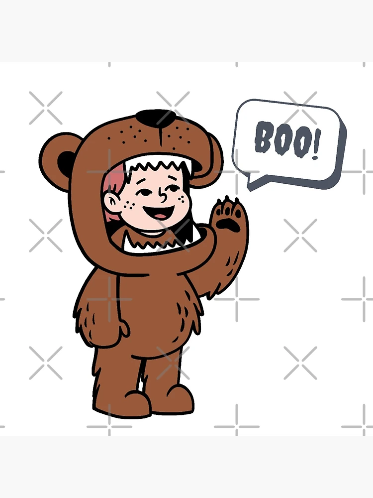 Thumbnail 5 of 5, Coasters (Set of 4), Boo Bear designed and sold by Serendipity Grace Co..