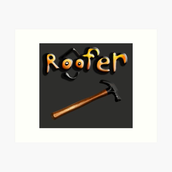 Item preview, Roofer designed and sold by Ian Wylie.