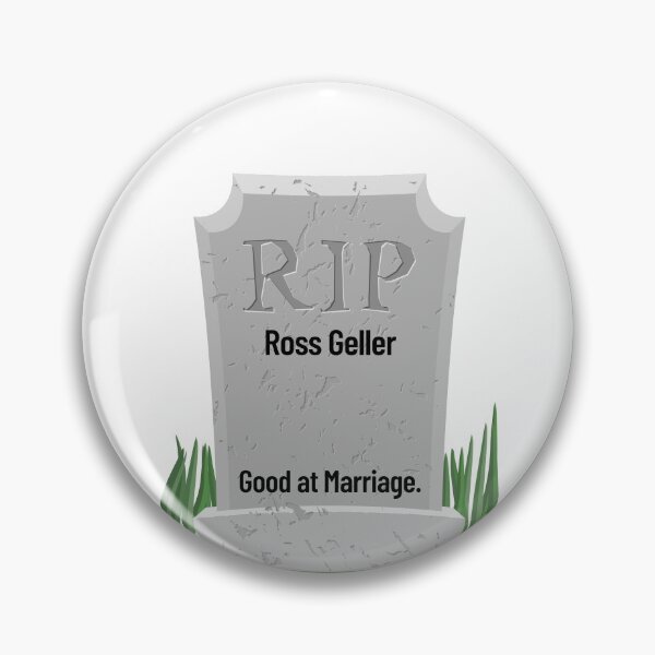 Item preview, Ross' Tombstone designed and sold by Tendência Ninja.