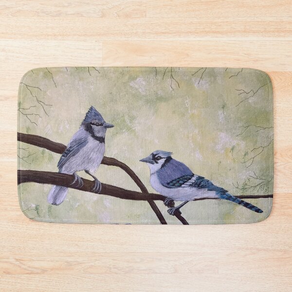 Item preview, Blue jays meeting place designed and sold by Diane Hunter Art.
