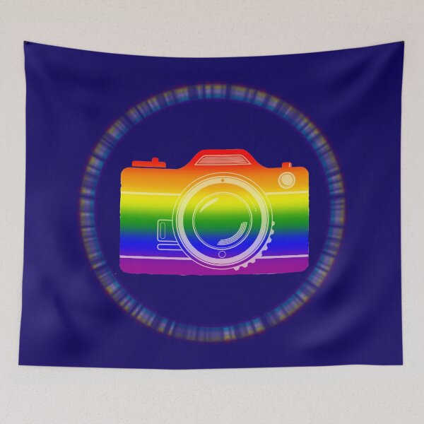 Item preview, Pride Rainbow Camera  designed and sold by Monkey204.