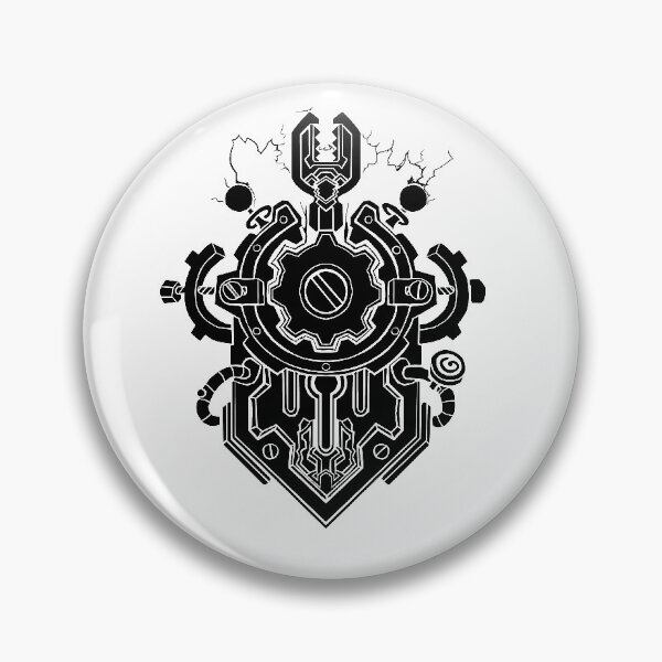 Item preview, Mechagnome Crest - Black designed and sold by All-Sorts.