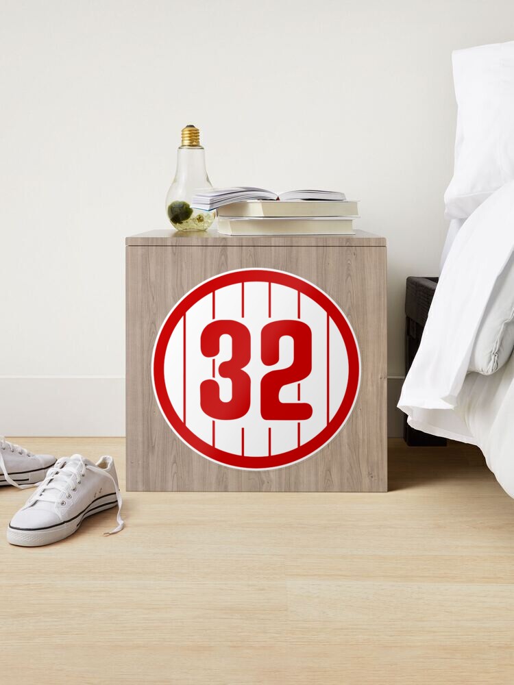 LEFTY PHILADELPHIA VINTAGE RETIRED NUMBER STICKER AND PHILLY STEVE