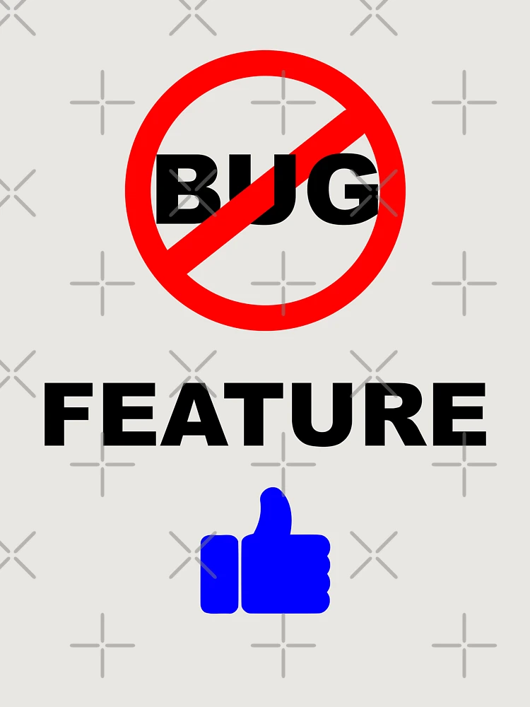 Thumbnail 6 of 6, Premium Oversized Sweatshirt, Not a Bug, Feature, Software Bugs, Software Testing, Software Engineer, Computer Science, Programming Humor designed and sold by Max-Wear.