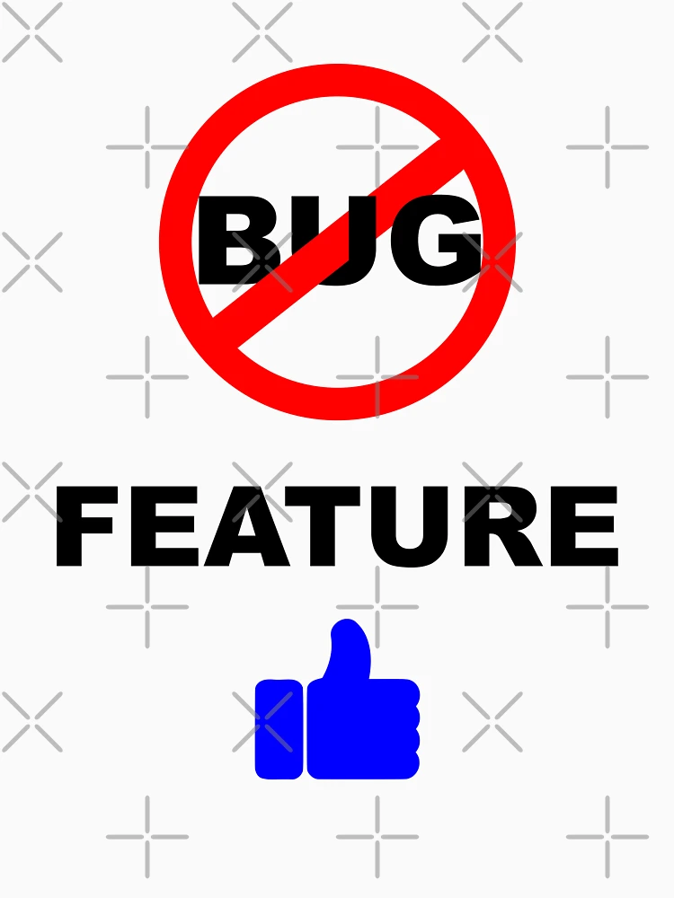 Thumbnail 6 of 6, Pullover Hoodie, Not a Bug, Feature, Software Bugs, Software Testing, Software Engineer, Computer Science, Programming Humor designed and sold by Max-Wear.