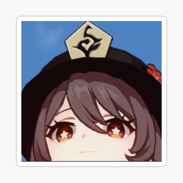 hu tao Sticker