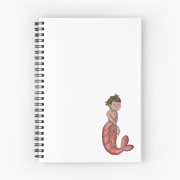 Item preview, Prawnskier with a Seaweed Crown designed and sold by SarahLumenHeine.