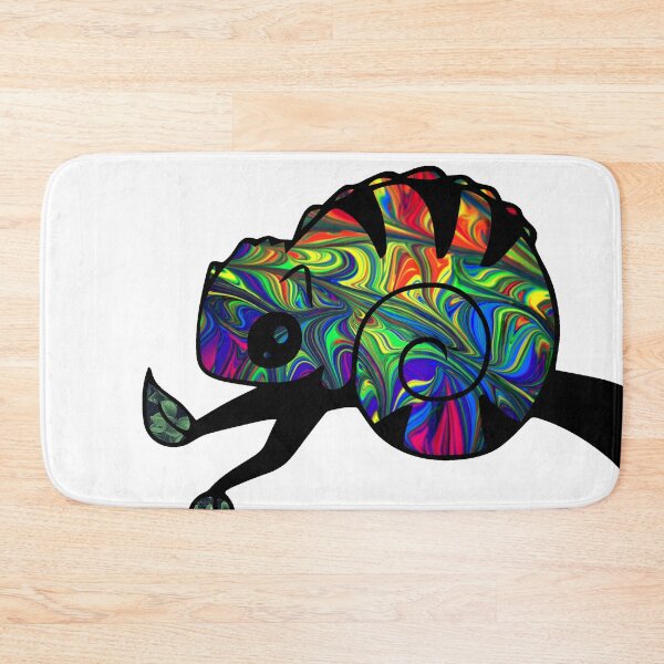 Item preview, Rainbow Chameleon on Treebranch designed and sold by BuzzySpaceBee.