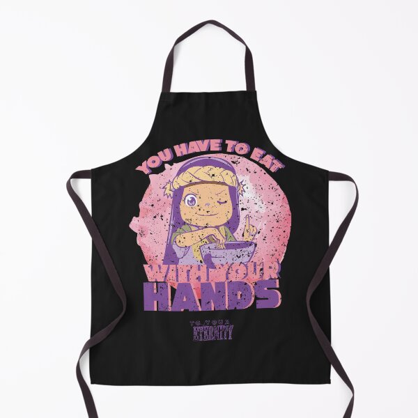 Item preview, TO YOUR ETERNITY: EAT WITH YOUR HANDS (BLACK & GRUNGE) designed and sold by FunGangStore.