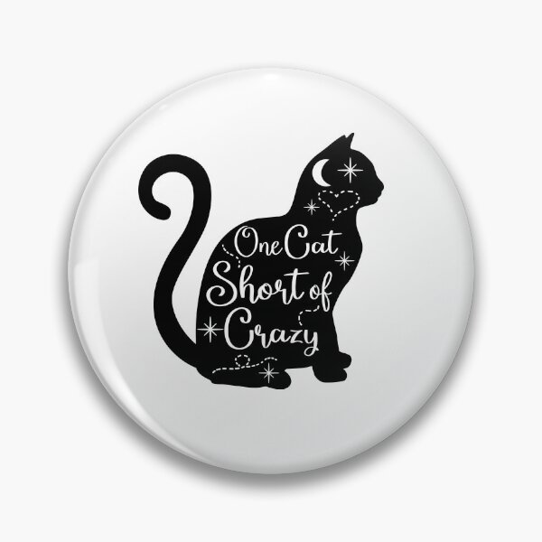 Item preview, One Cat Short Of Crazy designed and sold by beannie9.