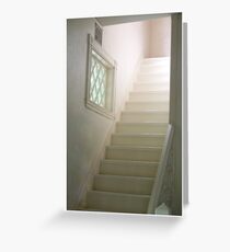 upstairs Greeting Card