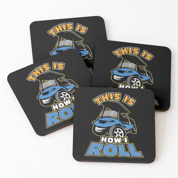 Item preview, This is How I Roll Golf Cart Golfer designed and sold by Hananiah Merch.
