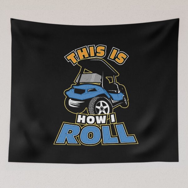 Item preview, This is How I Roll Golf Cart Golfer designed and sold by Hananiah Merch.