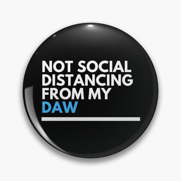 Item preview, Music Producer DAW Social Distance designed and sold by CJacobsDesigns.