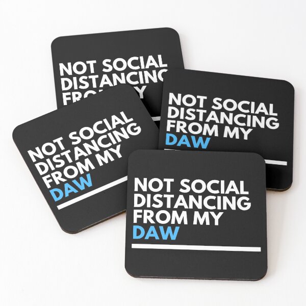 Item preview, Music Producer DAW Social Distance designed and sold by CJacobsDesigns.