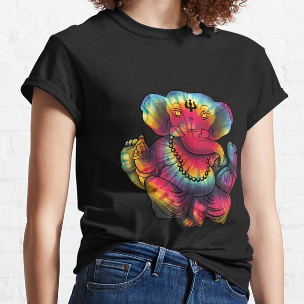 Tie-Dye Ganesha Classic T-Shirt