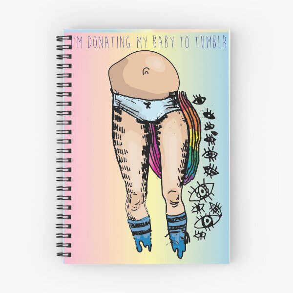 Item preview, Pregnant Hipster designed and sold by teeartdoodles.