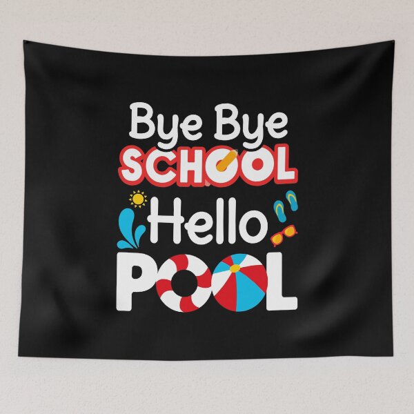 Item preview, Bye Bye School Hello Pool II designed and sold by Lemon Pepper.