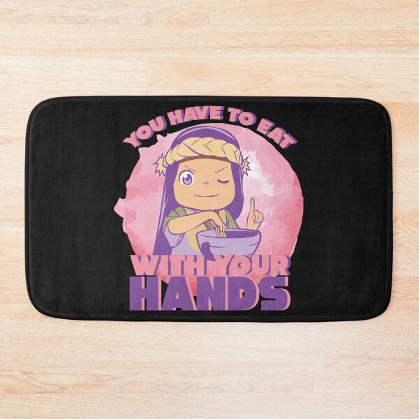Item preview, TO YOUR ETERNITY: EAT WITH YOUR HANDS (BLACK) designed and sold by FunGangStore.