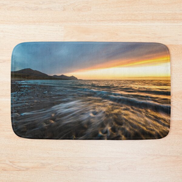 Item preview, Sunset from Aberdesach beach designed and sold by LluniauDafyddEm.