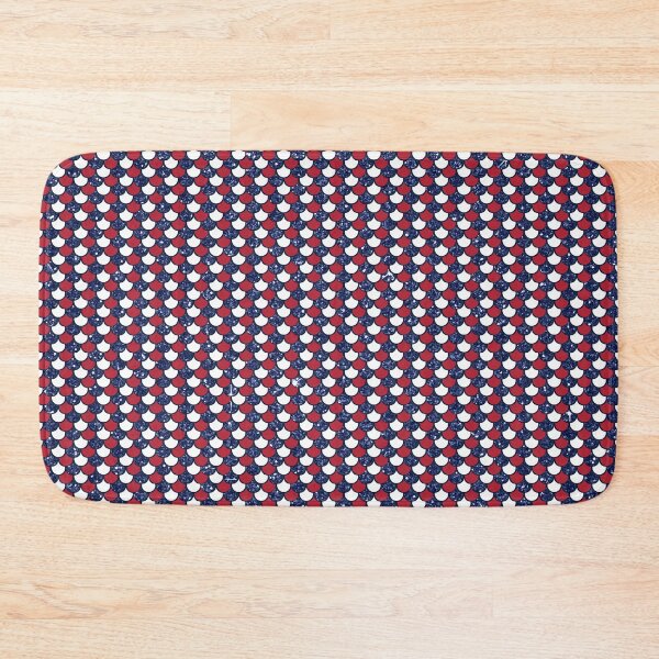 Item preview, All American Glitter Mermaid Seamless Repeat Pattern designed and sold by ClaudiaFlores.