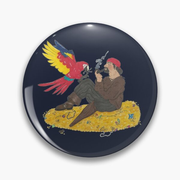 Item preview, Long John Silver and Cap'n Flint designed and sold by CasualGoshawk.