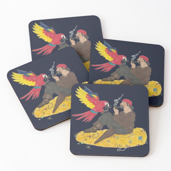 Item preview, Long John Silver and Cap'n Flint designed and sold by CasualGoshawk.