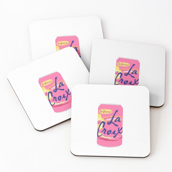 Item preview, Hi-Biscus Pink Tropical La Croix designed and sold by kaatyg.