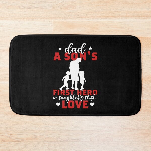 Item preview, *Dad* A Son's first hero, A Daughter's first love designed and sold by Cosmowear.