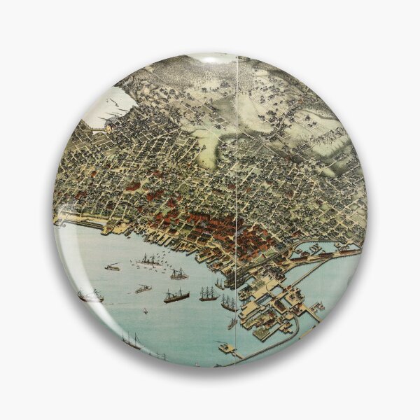 Item preview, Seattle, Washington (1891) designed and sold by allhistory.