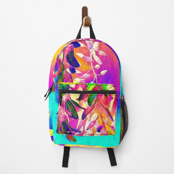 Item preview, floral neon bright colorful flowers designed and sold by cutecrazytshirt.