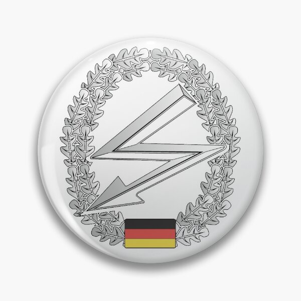 Item preview, Fernmelder Bundeswehr beret badge designed and sold by Justode.