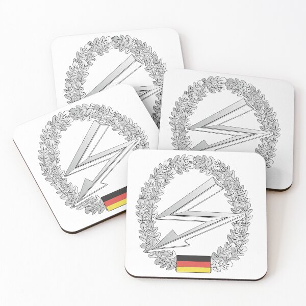 Item preview, Fernmelder Bundeswehr beret badge designed and sold by Justode.