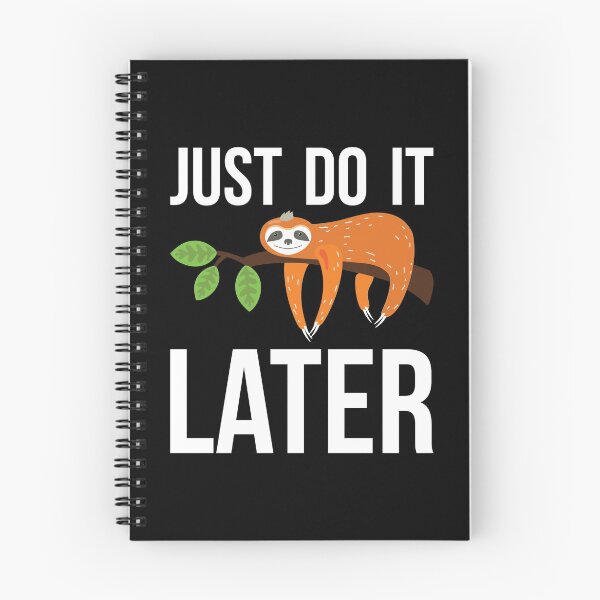 Item preview, Just do it later designed and sold by pnkpopcorn.