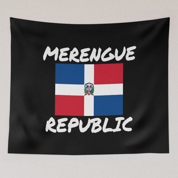Item preview, Republica Dominicana Merengue Republic Proud Dominican T Shirt Merch designed and sold by PRINTS2HOT.