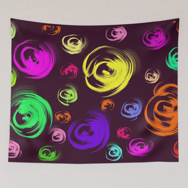 Item preview, Colorful painting pattern design designed and sold by BeccaKenDesigns.