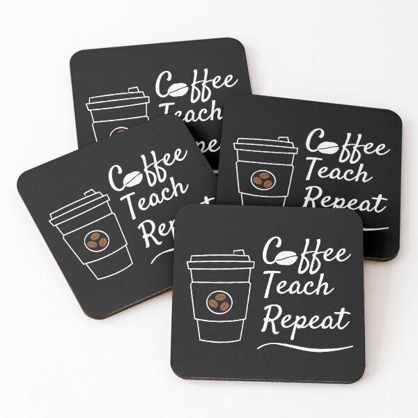 Item preview, Coffee Teach Repeat designed and sold by Zenith-capitis.