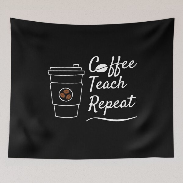 Item preview, Coffee Teach Repeat designed and sold by Zenith-capitis.