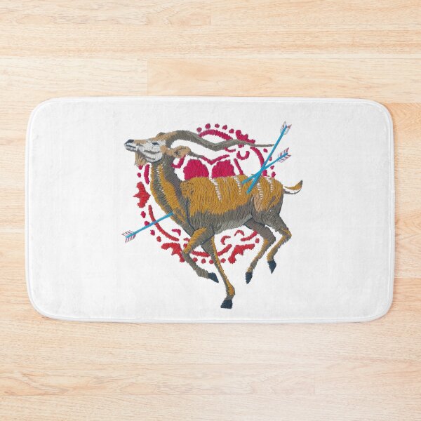Item preview, An Embroidered Kudu designed and sold by WilliamSchaff.