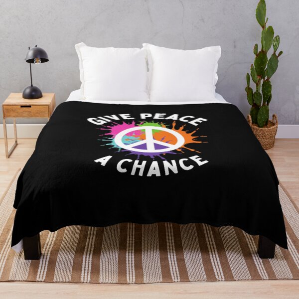 Item preview, Give Peace A Chance John Lennon Palestine BLM War Gaza Under Attack Jerusalem Palestina Palestinian Lives Matter Save Palestine Arab Save Gaza Zionist Zionism designed and sold by EpsilonEridani.