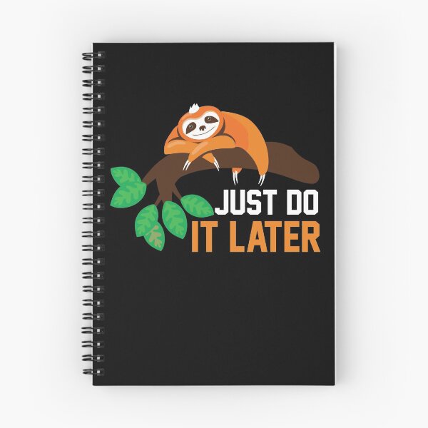 Item preview, Just do it later designed and sold by pnkpopcorn.