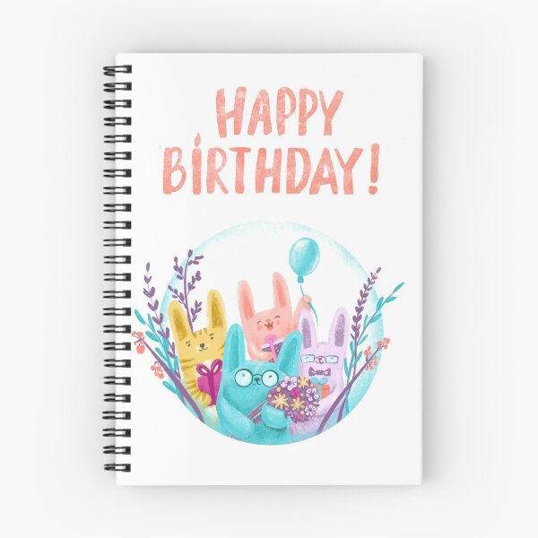 Item preview, Feliz cumpleaños, tarjeta de felicitación designed and sold by lenoleum.