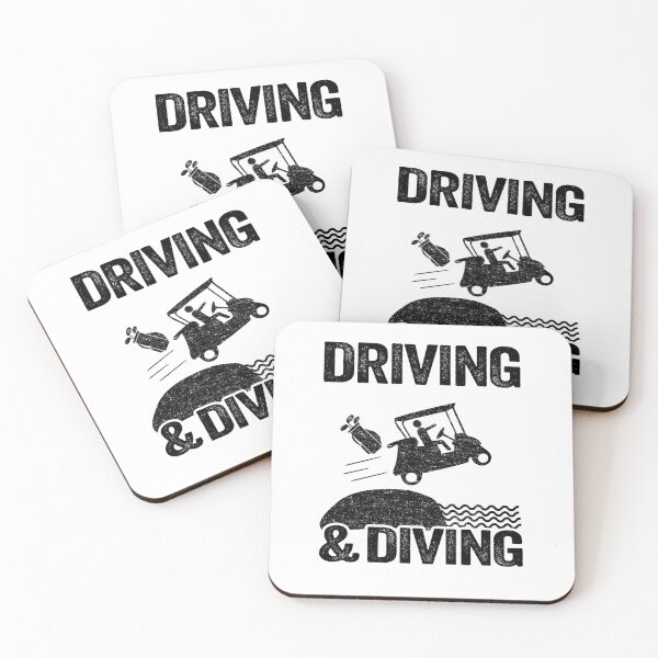 Item preview, Funny Golfing Gift Golfer Golf Driving & Diving designed and sold by Stronzi.